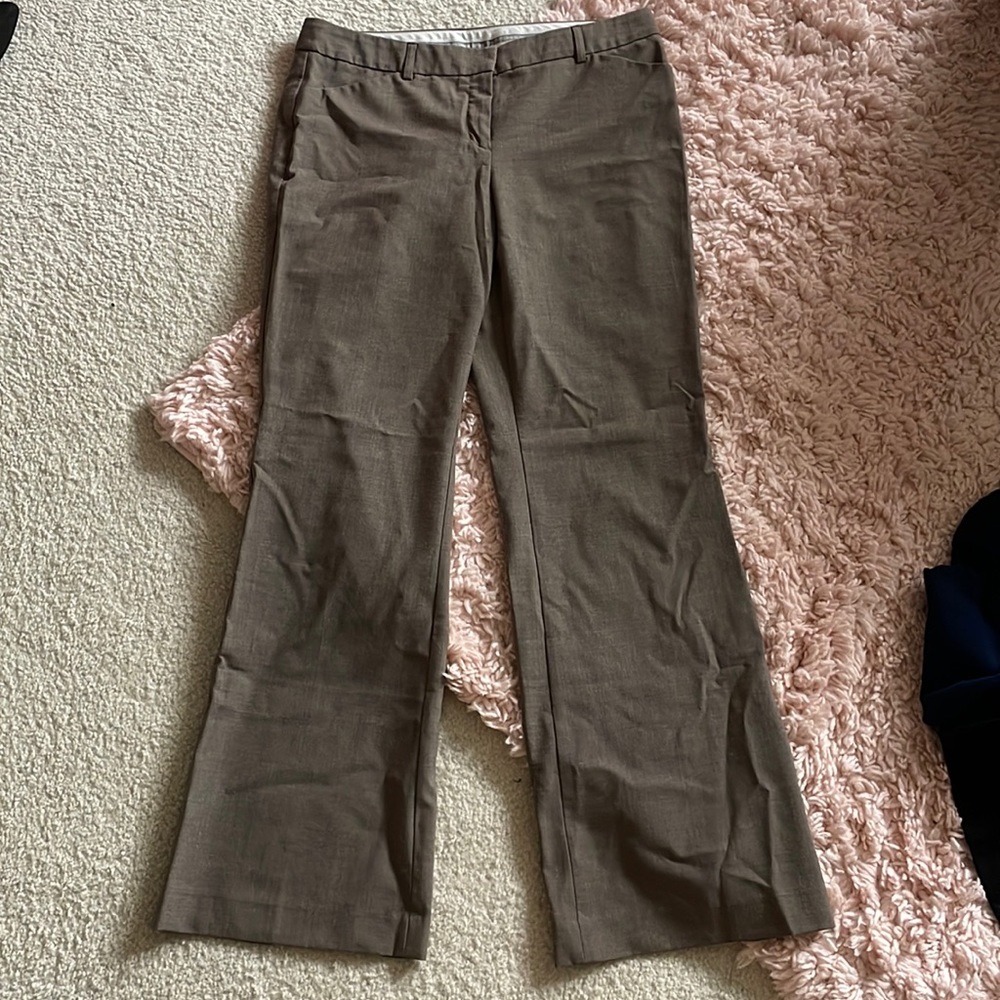Express taupe editor pants